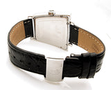 Estate Corum ladies Trapeze Stainless Steel Diamond Bezel Watch