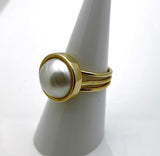 14k Pearl Women's Ring