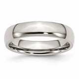 Stainless Steel 5mm Polished Wedding Band