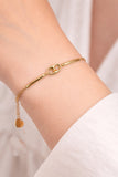 14k Gold Cable Link Bracelet