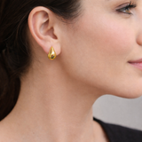 14k Gold Tear Drop Earrings