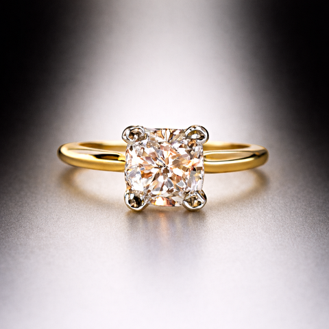 14k Gold Lab Grown Diamond Engagement Ring
