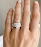 Sterling Silver CZ Heart Ring