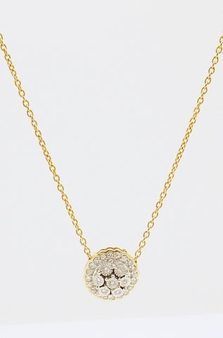 10k Diamond Pendant Necklace