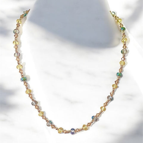 Fashion Crystal Bead Necklace