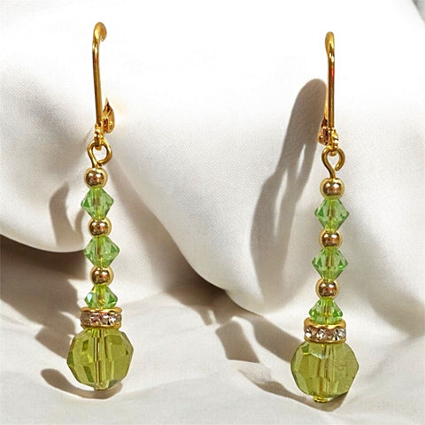 Fashion Crystal Drop Earrings