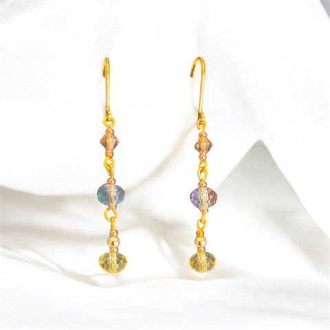 Fashion Crystal Drop Earrings