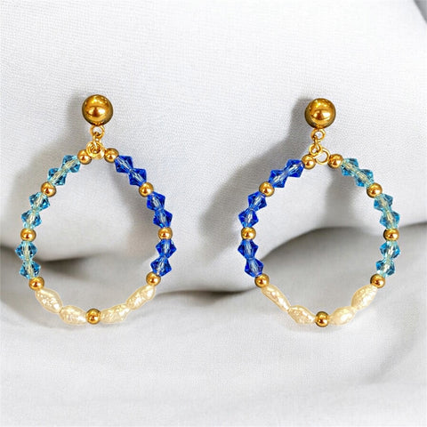 Fashion Crystal Drop Earrinngs