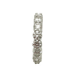 Platinum Lab Diamond Eternity Band