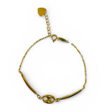14k Gold Cable Link Bracelet