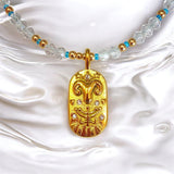 Fashion Bead Zodiac Necklace Aries