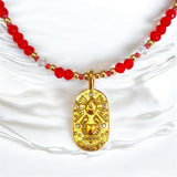 Fashion Bead Zodiac Necklace Cancer