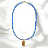Fashion Bead Zodiac Necklace Pisces
