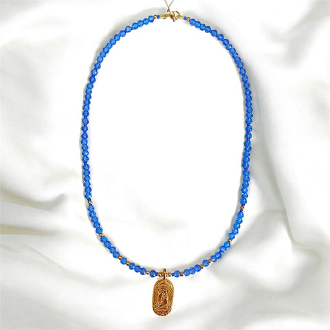 Fashion Bead Zodiac Necklace Pisces