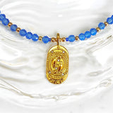 Fashion Bead Zodiac Necklace Pisces