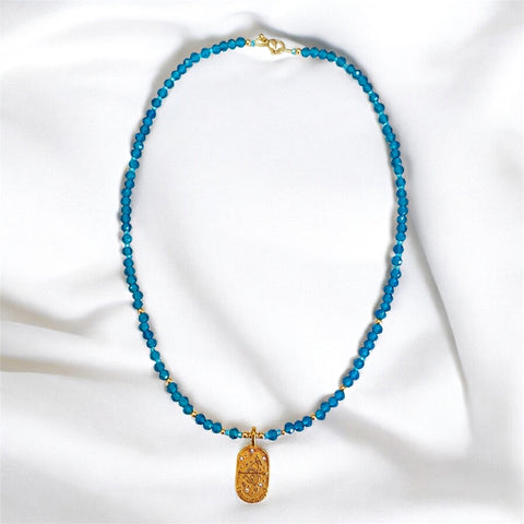 Fashion Bead Zodiac Necklace Sagittarius