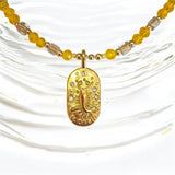 Fashion Bead Zodiac Necklace Scorpio