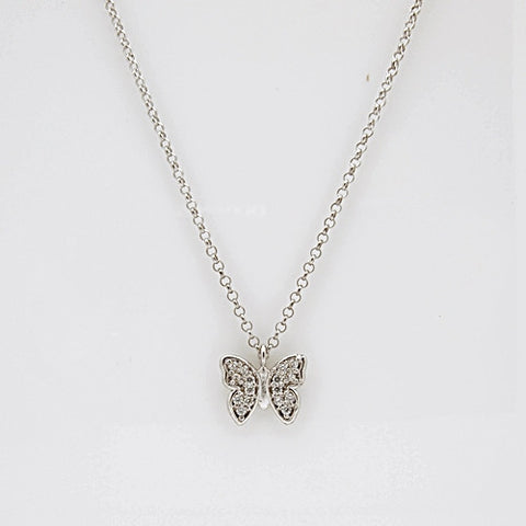 Nomination GIOIE Collection Silver CZ Butterfly Necklace