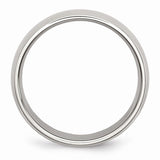 Stainless Steel 6mm Polished Wedding Band