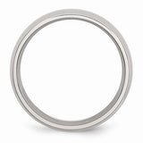 Stainless Steel 7mm Polished Wedding Band